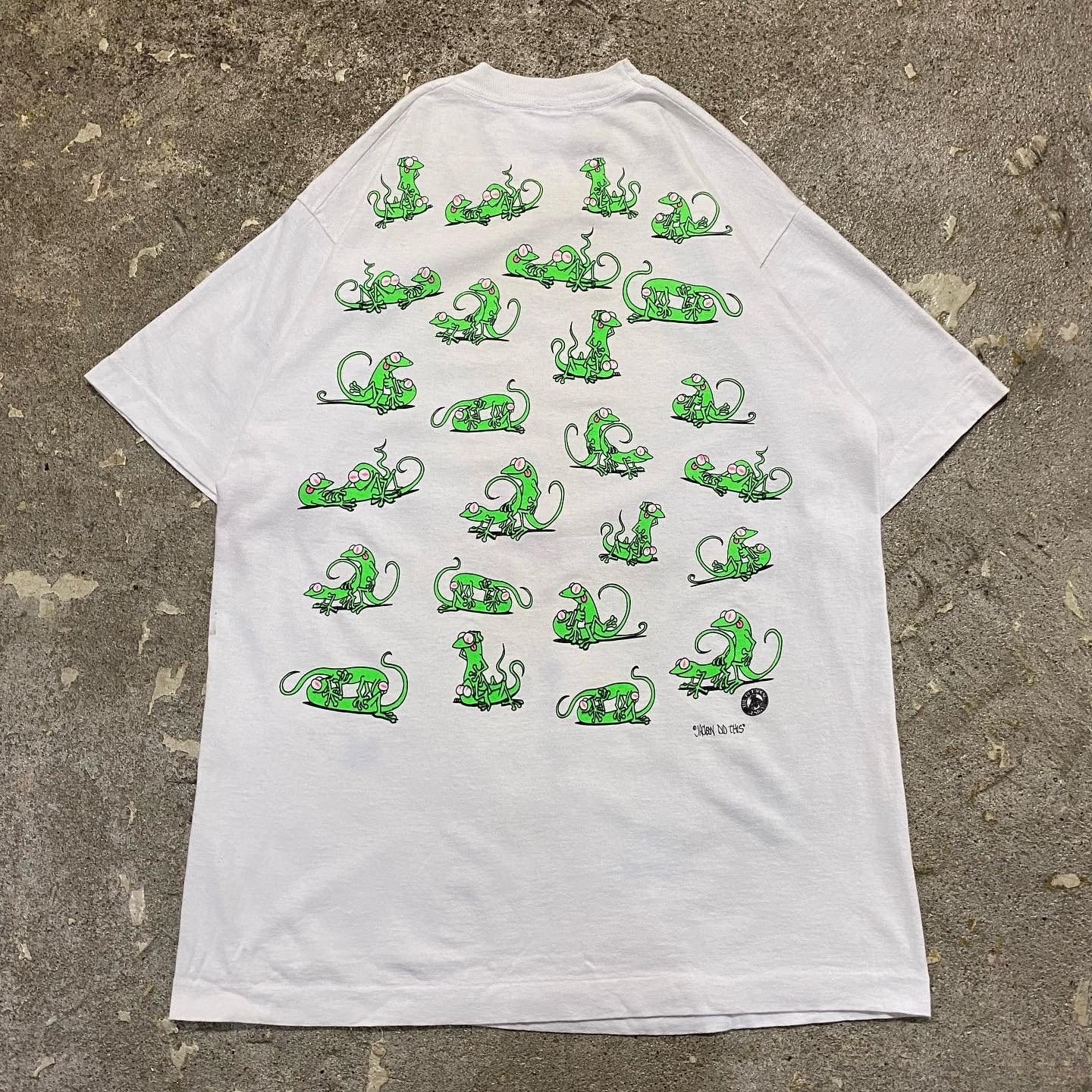 90s chameleon 四十八手 T-shirt | What