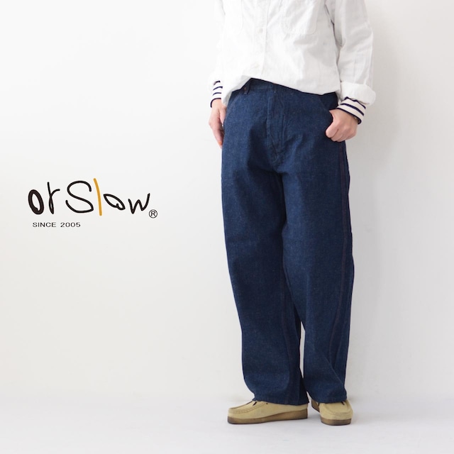 orslow[オアスロウ] 1930'S PAINTER PANTS [00-5126-81] 1930'S ペインターパンツ・ペインターパンツ・ワイドストレート・LADY'S [2023AW]