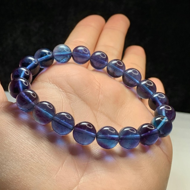3.ディープブルーフローライト・ブレスレット