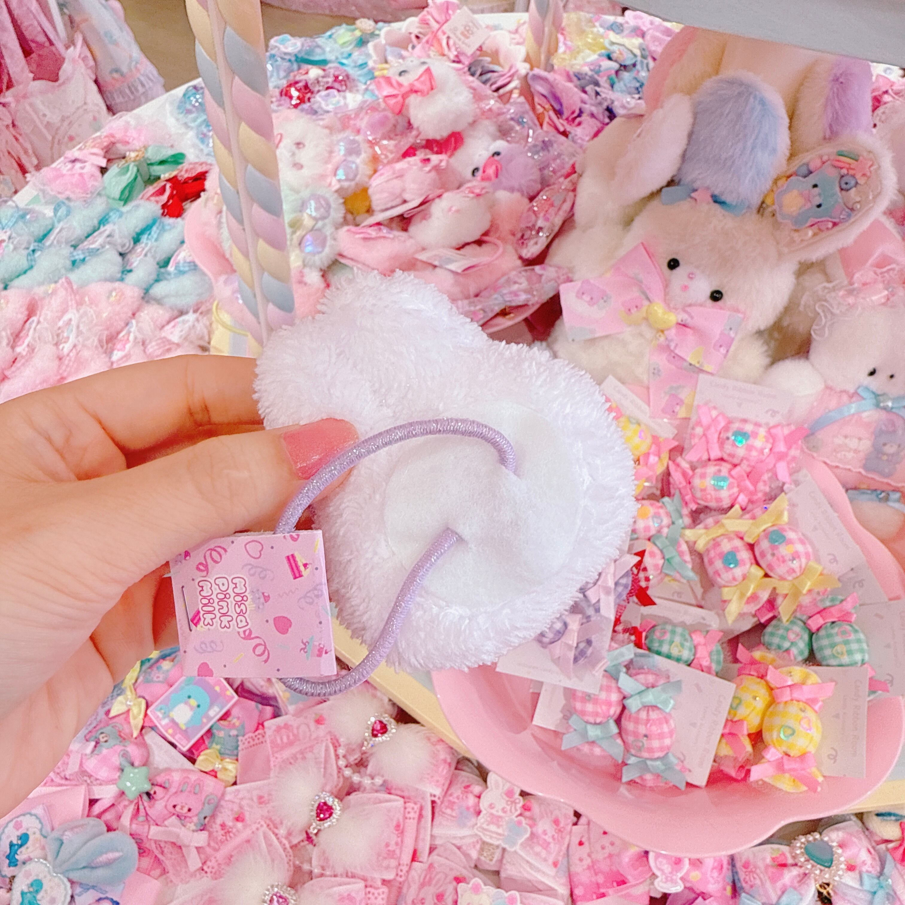 【A4】94-17ぬいぐるみヘアゴム