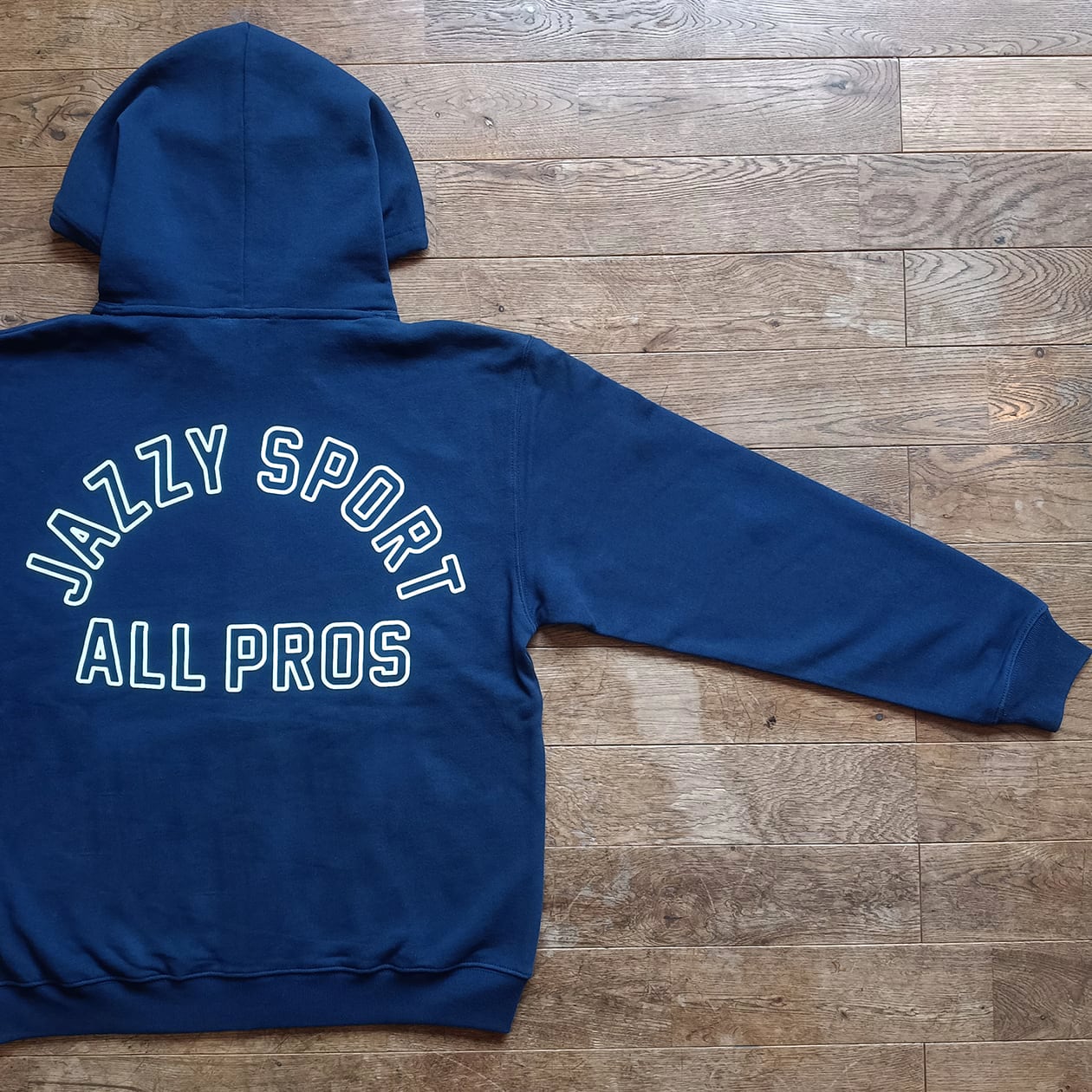 J.S. All Pros カレッジ ロゴ ジップアップ フーディー（ネイビー