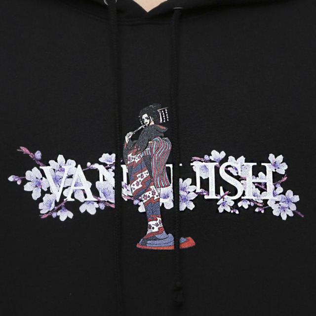 50 Off ワンピース コラボ Vanquish ヴァンキッシュ One Piece Collaboration With Vanquish Robin ロビン Hoodie ワノ国編 Vgc1247 パーカー フーディー メンズ レディース ユニセックス カジュアル ストリート 和 漫画 アニメ キャラクター 裏毛 ギフト