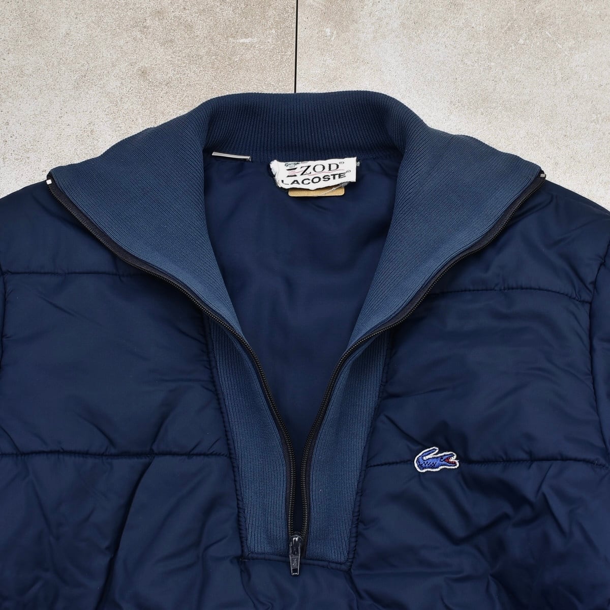70s IZOD LACOSTE insulation pullover jkt | 古着屋 grin days memory