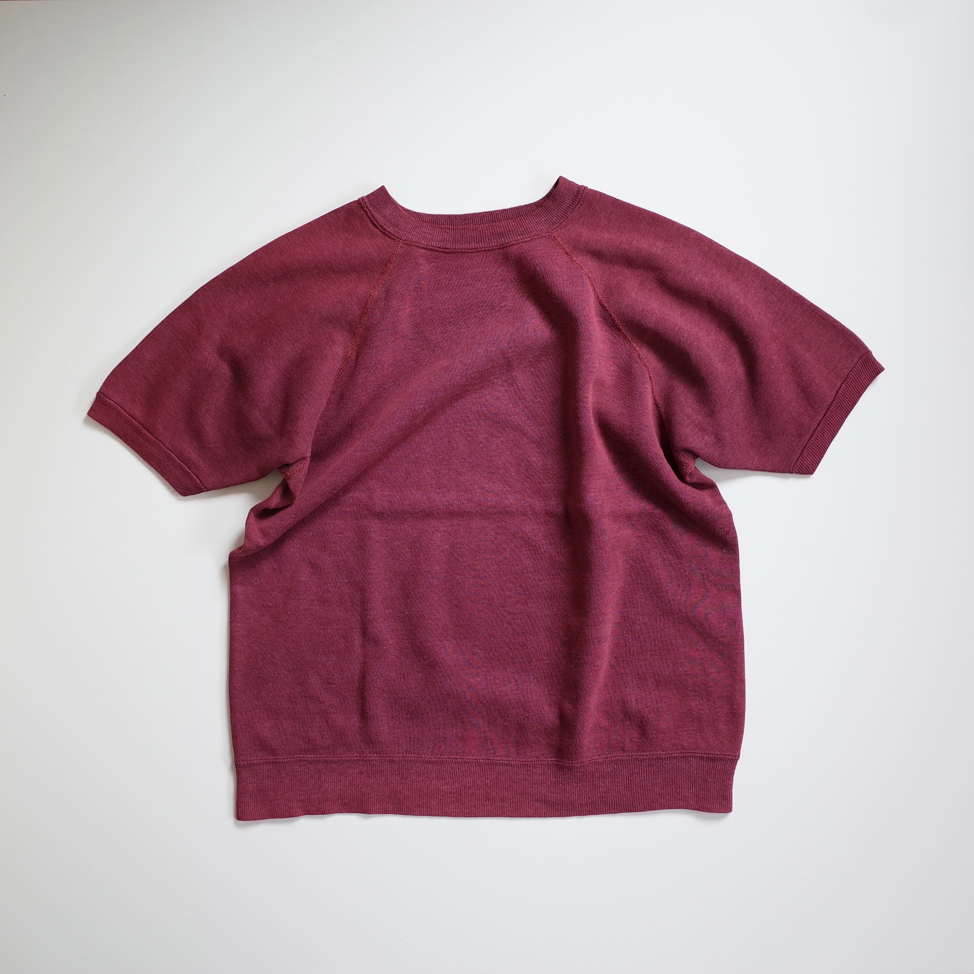 Vintage S/S sweat "burgundy"