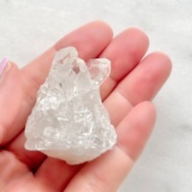 【特別価格】【超美石】トマスゴンサガ産　水晶（ミニサイズ）　（虹入り）　5763