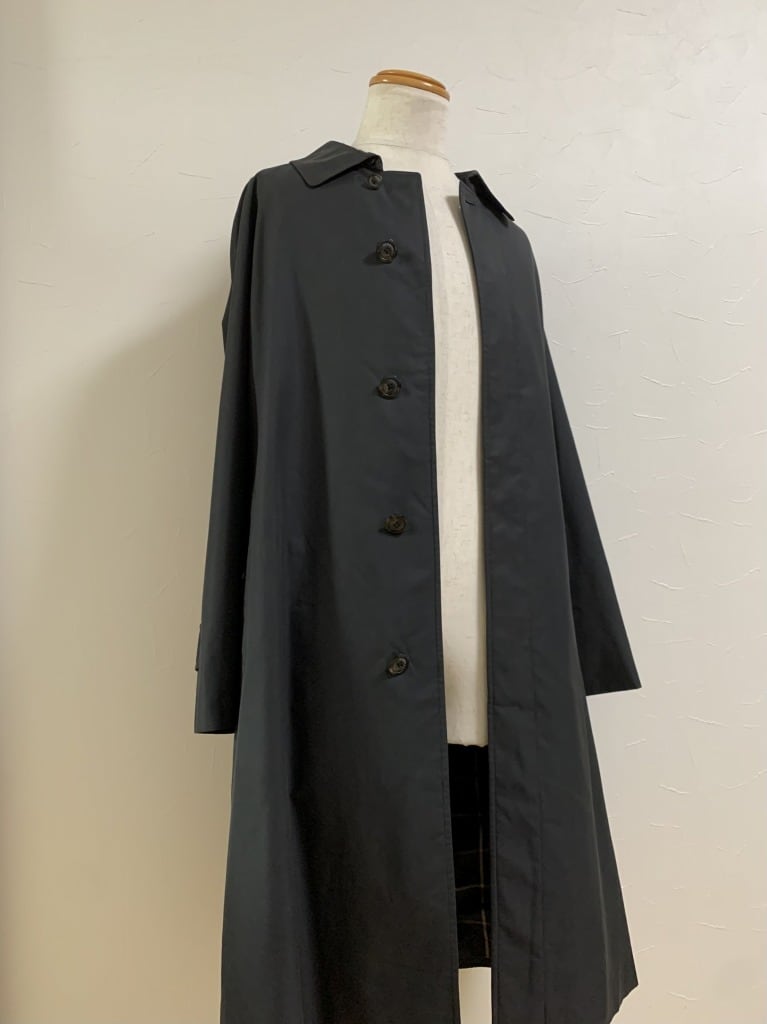 Solid Color Design Soutien Collar Long Coat "BURBERRY"