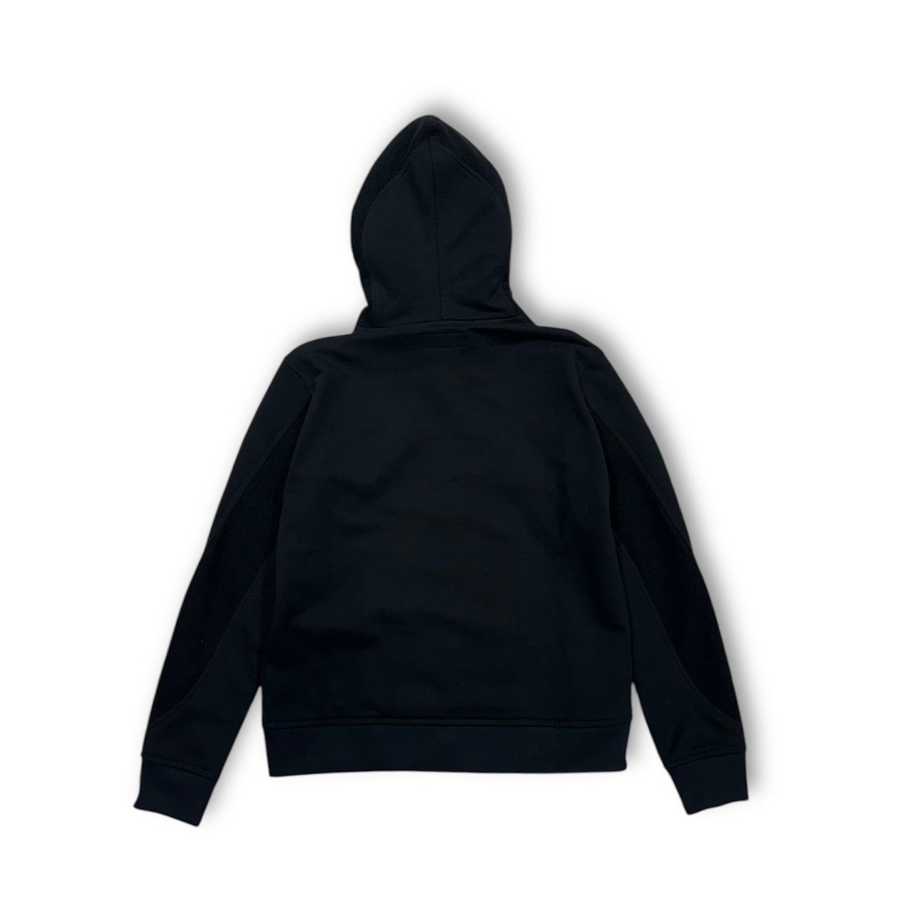 GROUTURE / zip mask hoodie black