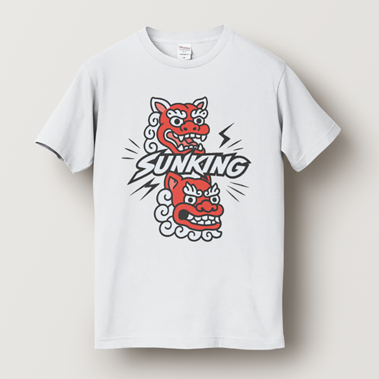 SUNKING Shisa T-shirt white