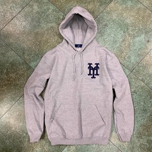 YH Mets Hoodie (Gray × Navy)