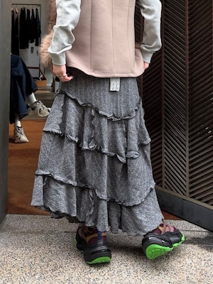 【25AW】FUMIE TANAKA フミエタナカ / frill sk / スカート