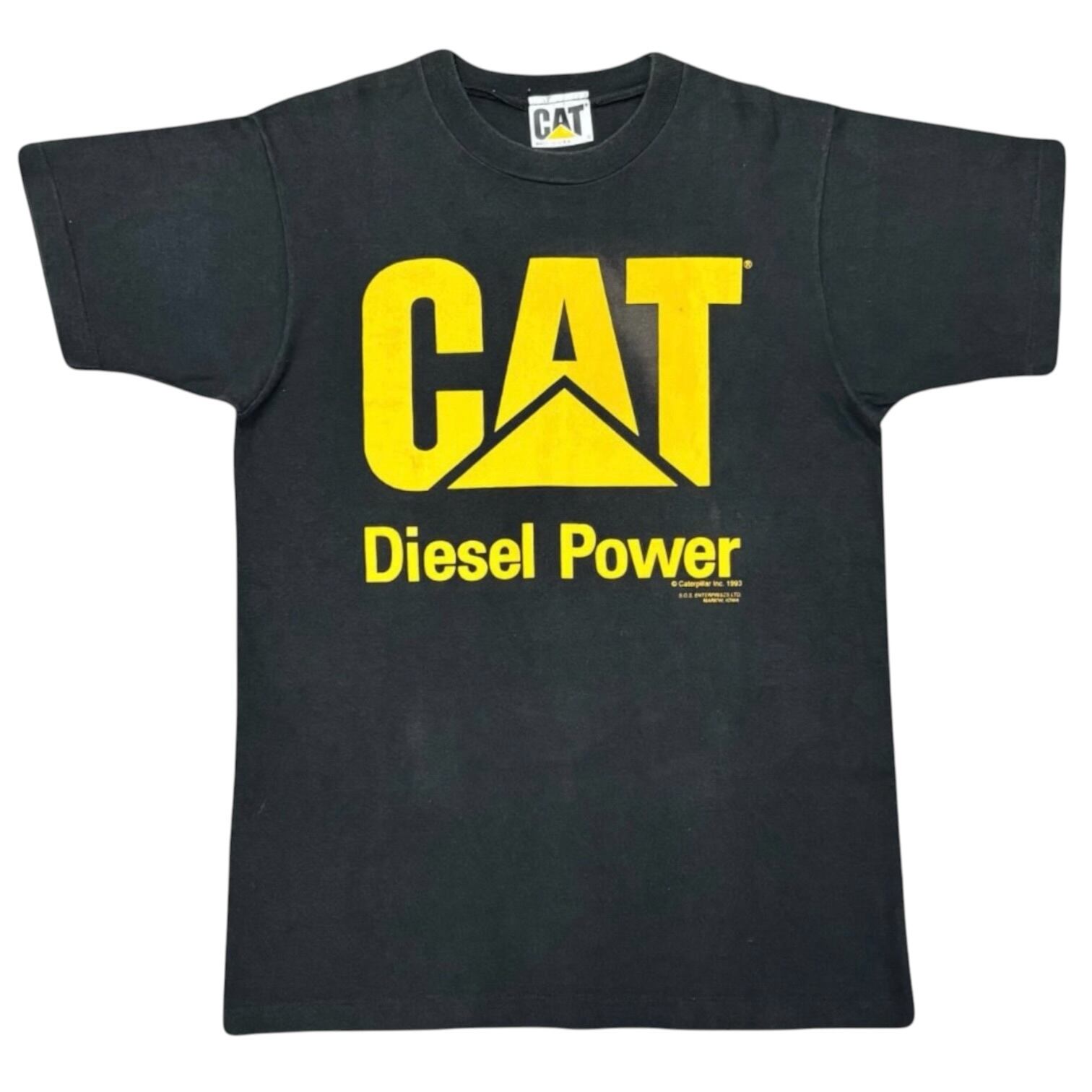 CAT “Diesel Power” Graphic Tee / Made in USA / M / 1993