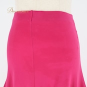 社交ダンス 衣装 スカート ピンク系 ジャンティ gentil 鮮やか 無地 シンプル 練習 レッスン 伸縮 ストレッチ 上品 かわいい ダンス衣装 ステージ イベント パーティー