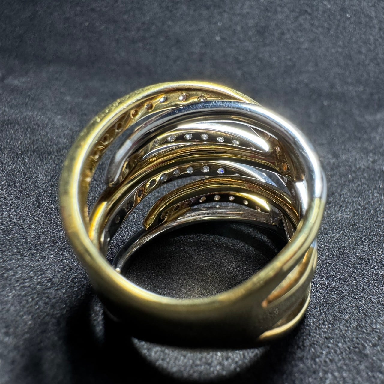Pt950/K18YG 1.50ct ダイヤモンド デザインリング | カオキ | 日本最大