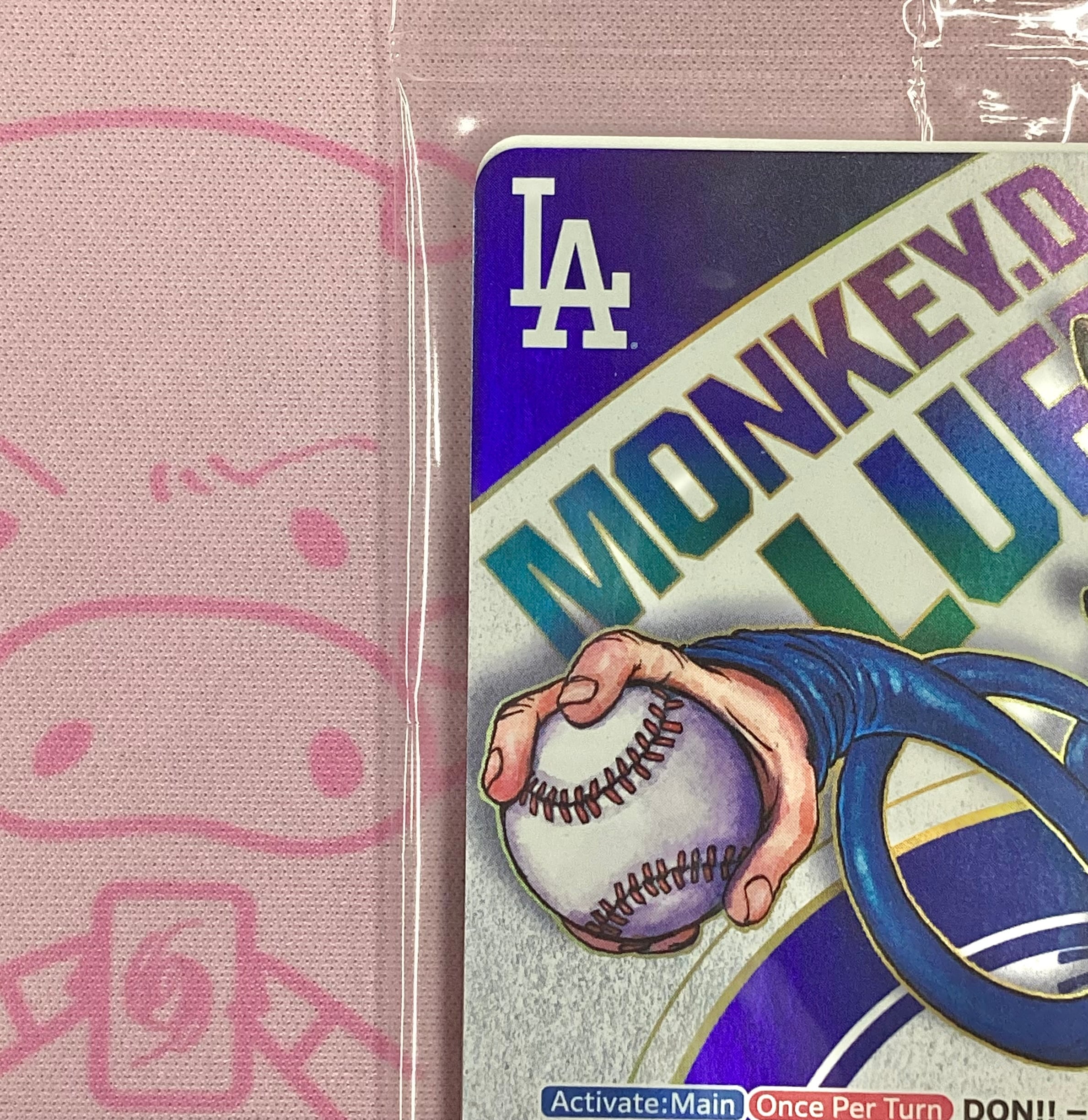 美品】モンキー・D・ルフィ（ドジャース 英語版 未開封 プロモ