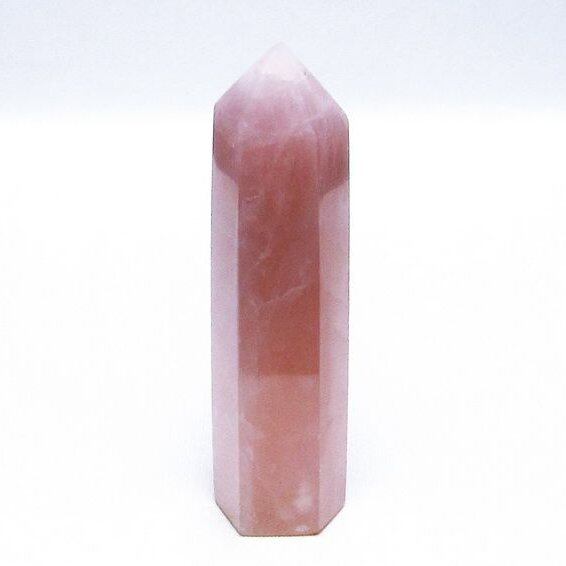 ローズクォーツ 六角柱 一点物 142-7288