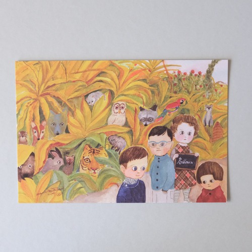 post card 「動植物園」no.78