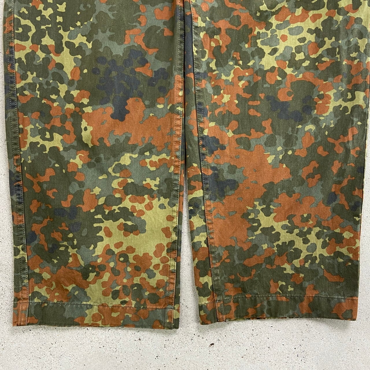 90sドイツ軍フレクターカモW36迷彩カーゴパンツファティーグユーロヴィンテージ 90年代 ドイツ軍 フレクターカモ カーゴパンツ メンズW38相当 古着 90s