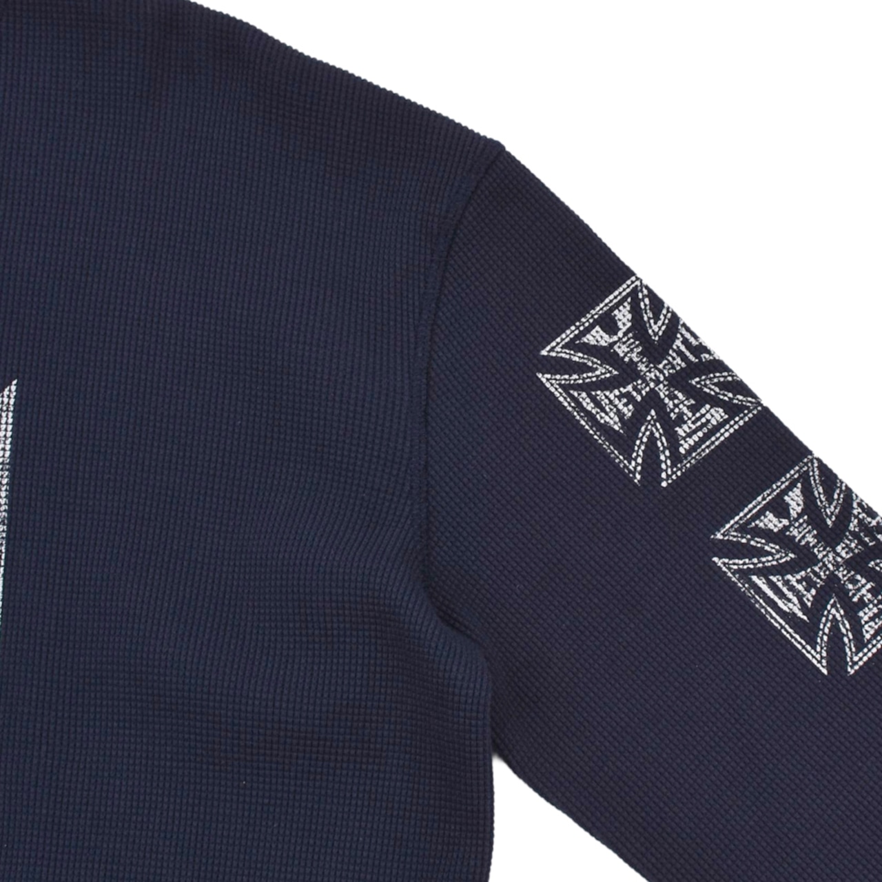 【VETEMENTS】BIKER CROSS WAFFLE LONGSLEEVE - 11