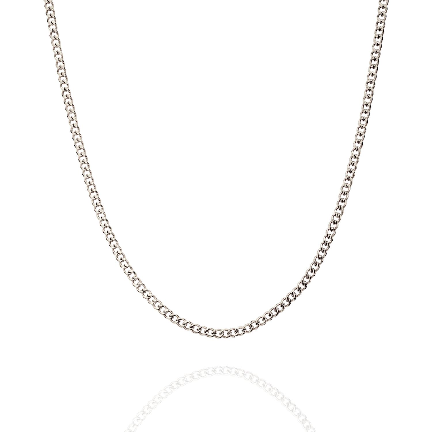 Cuban Chain Necklace 3.0mm / SILVER