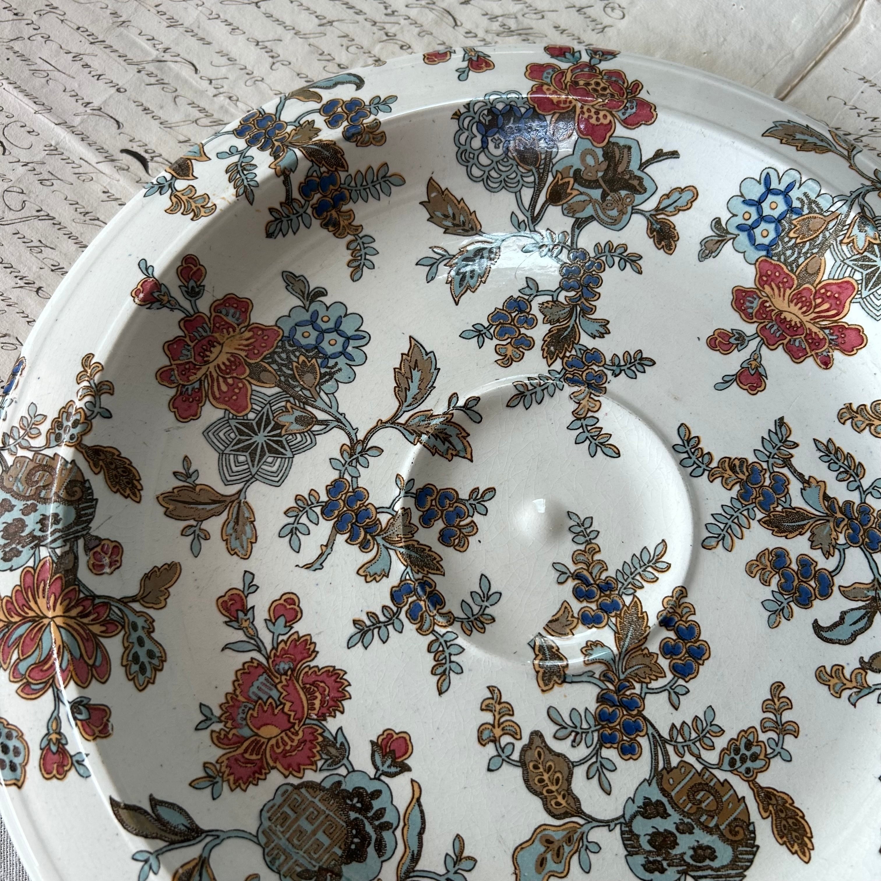 フランスアンティーク】 SARREGUEMINES （サルグミンヌ）Sarreguemines