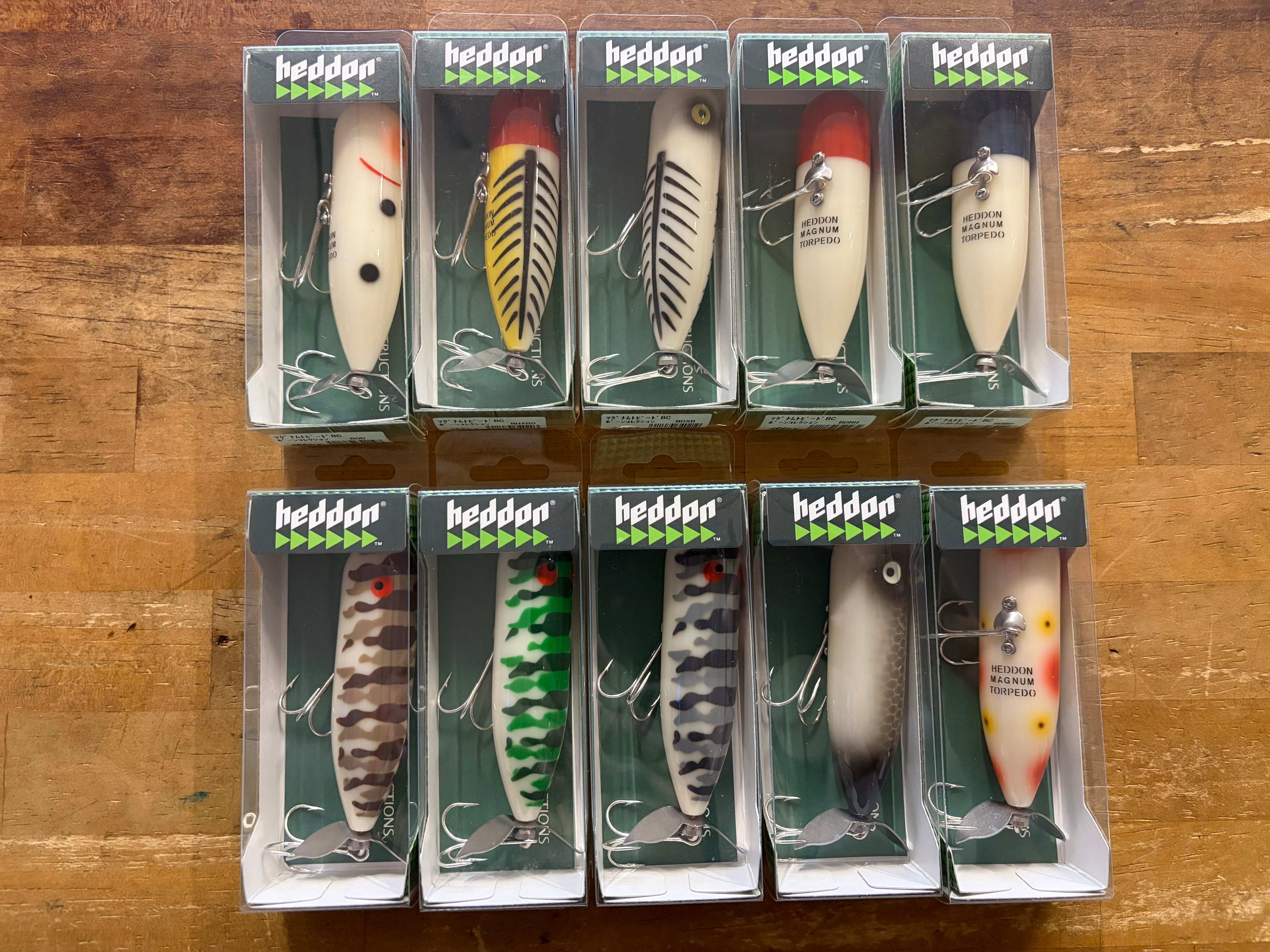 heddon・ヘドン マグナムトーピード ボーンコレクション | ルアー