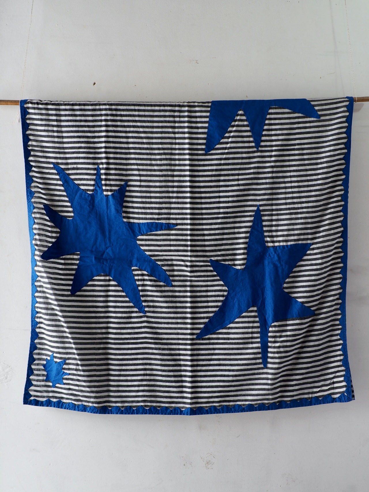 156ri055 patchwork star shawl