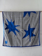 156ri055 patchwork star shawl