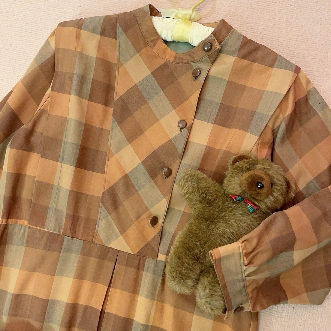 block check asymmetry button one-piece