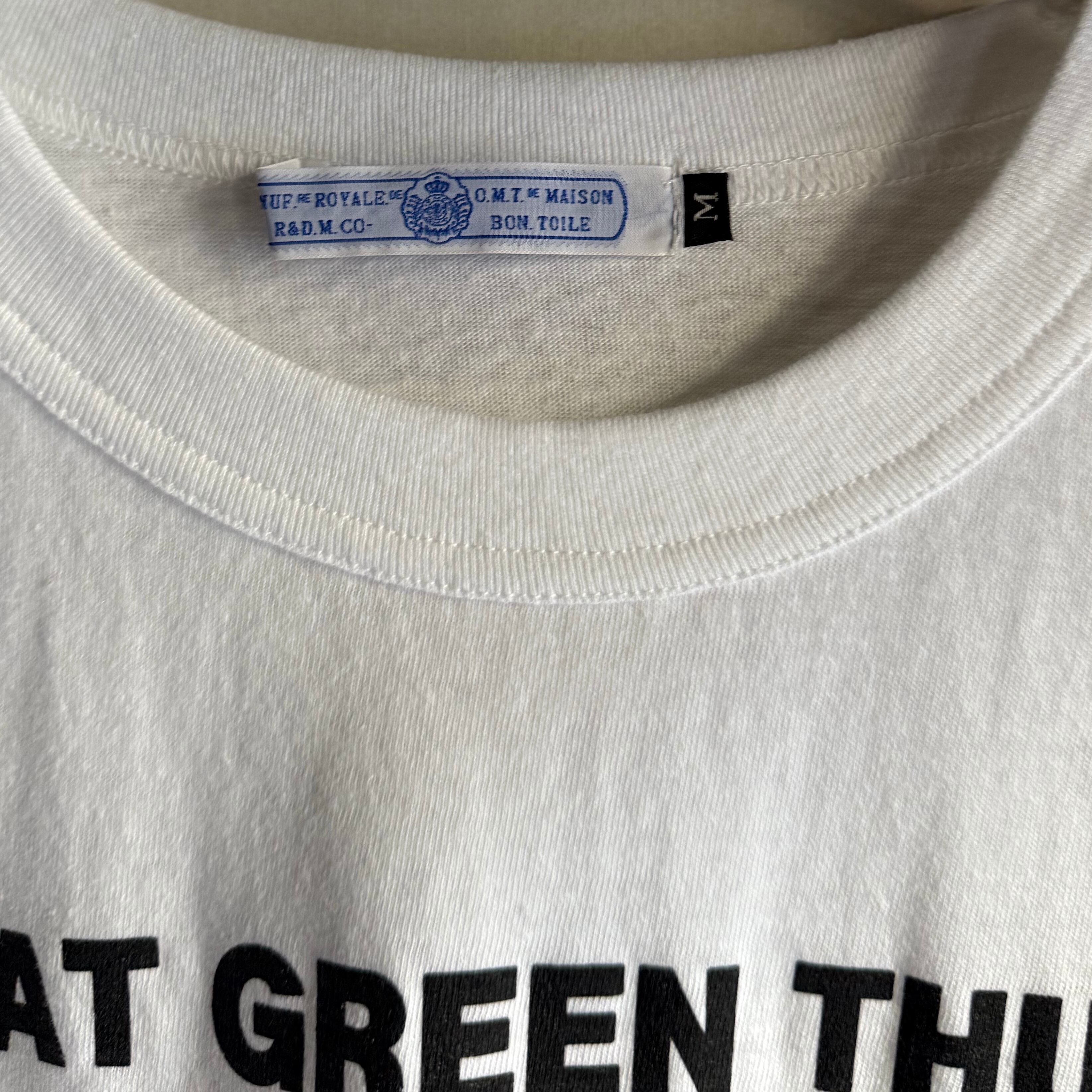 R&D.M.Co-☆今期新品MEN'S GREEN BOOT L/T SHIRT R&D.M.Co-/OLDMAN'S TAILOR オールドマンズテーラー MEN'S GREEN BOOT