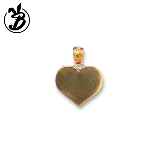 10k Gold pendant top - Love Heart
