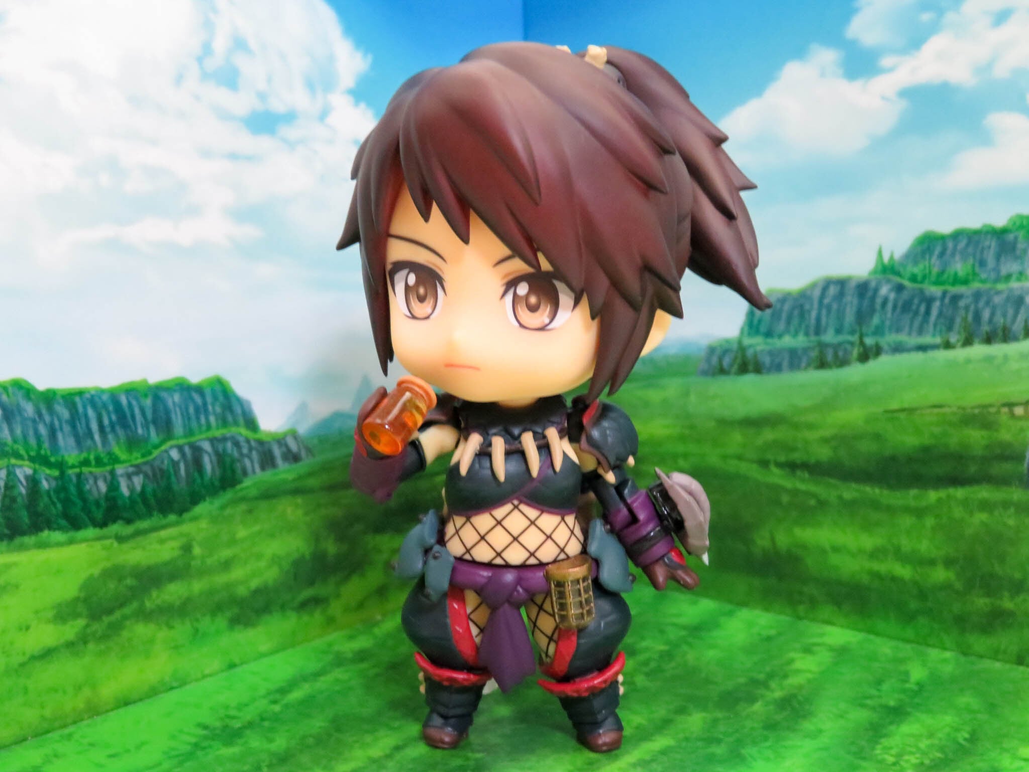 再入荷【1284DX】 ハンター♀ ナルガα Ver. DX 髪パーツ ポニーテール