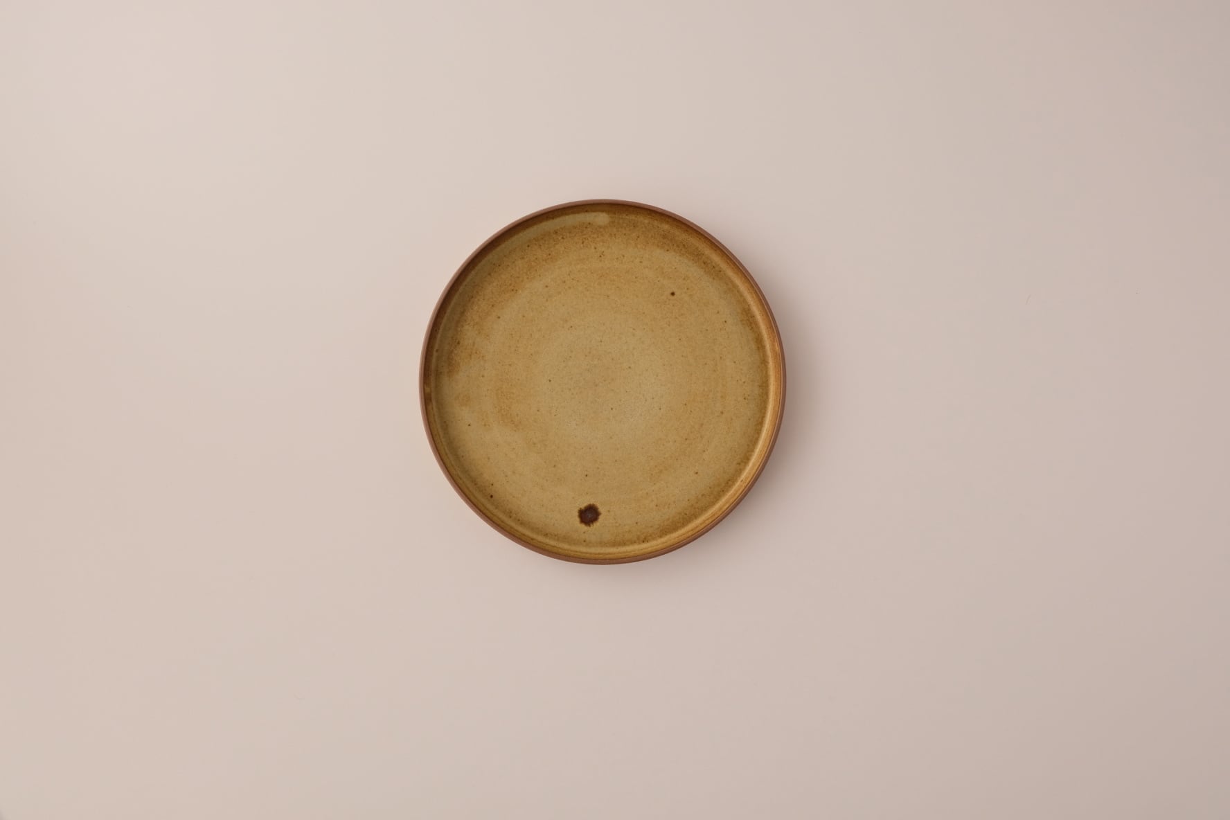 Deep Gorge / FLAT  M  / プレート皿 / Tan(黄土色)