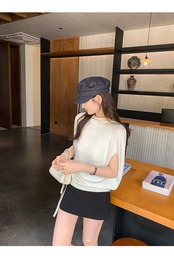 ポンチョ風タートルネック_134738