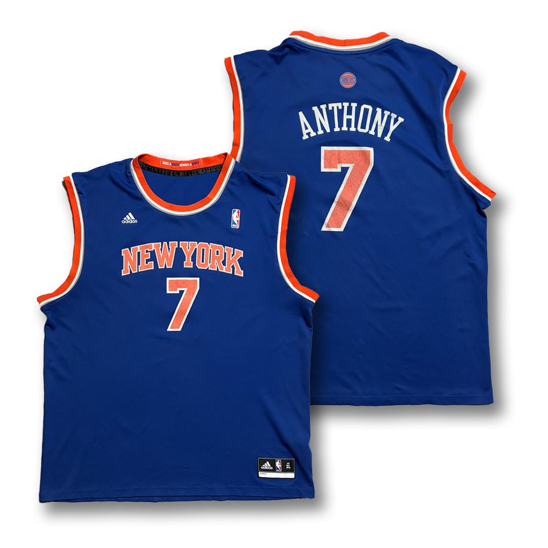 Carmelo Anthony【New York Knicks】Game Shirt. adidas