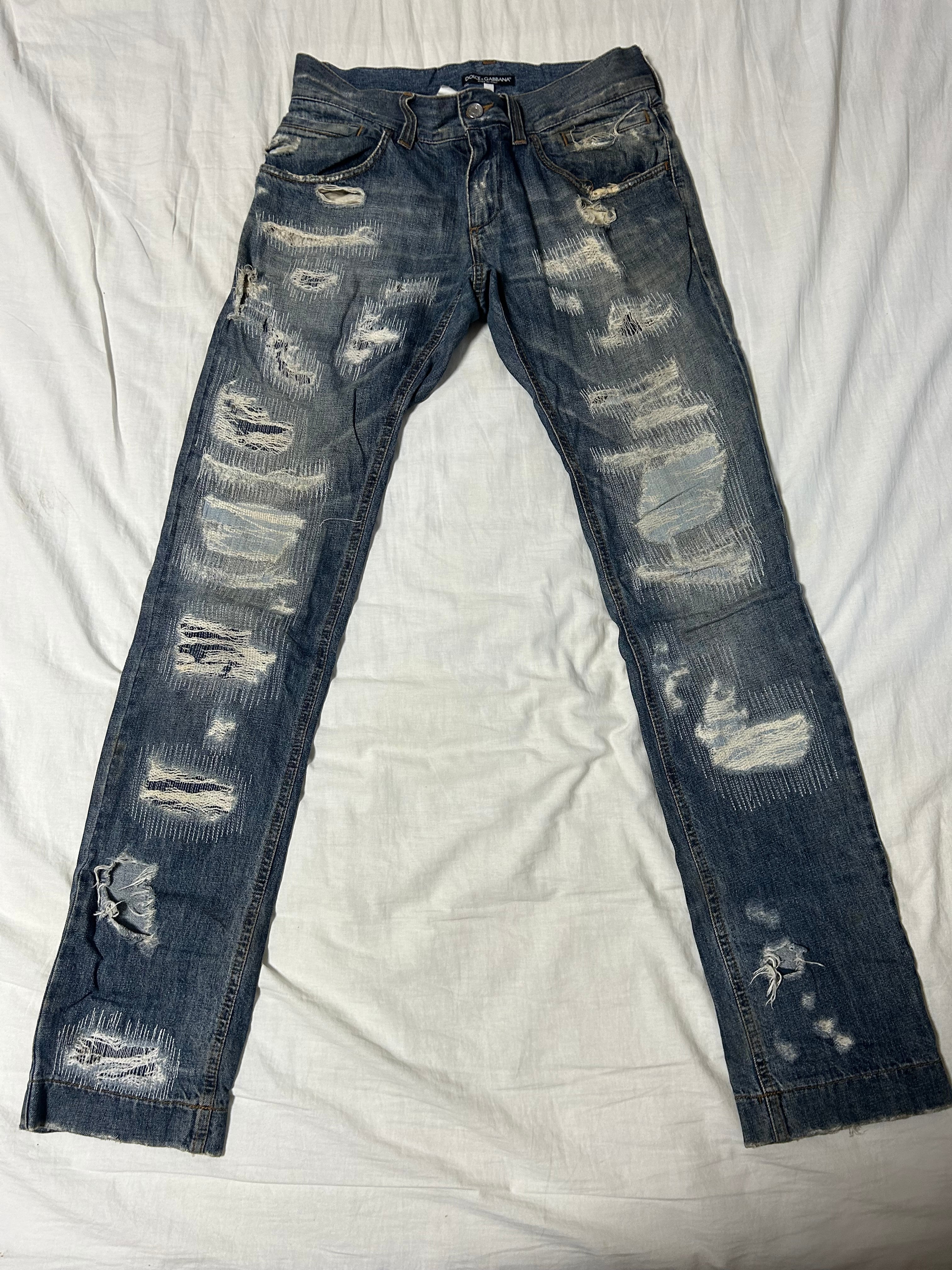 Dolce&Gabbana damage denim 44 | PEPIN - ONLINE SHOP -