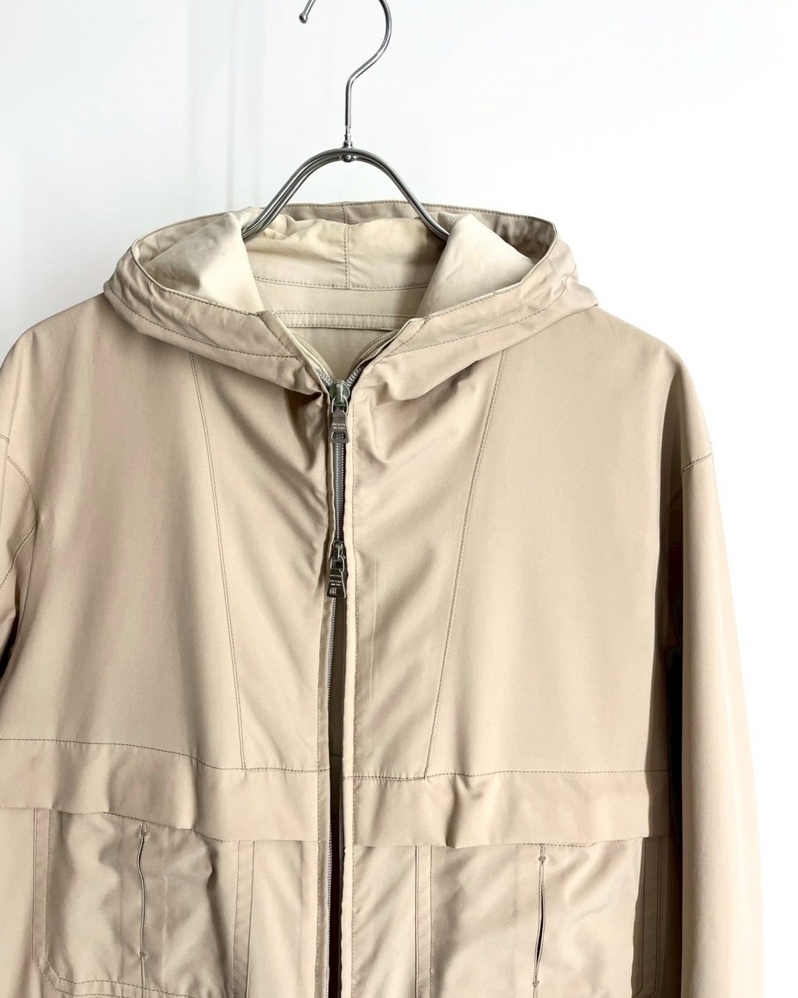 PRADA SPORT Double Zip-up Reversible Mountain Parka 