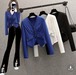 【大きいサイズL-4XL】【春夏新作】ファッショントップス♪ブラック/ホワイト/ブルー3色展開◆sedmvm-947017