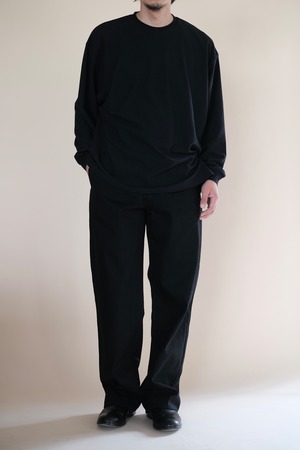 Graphpaper / Cotton Wool Ripple Crew Neck L/S Tee
