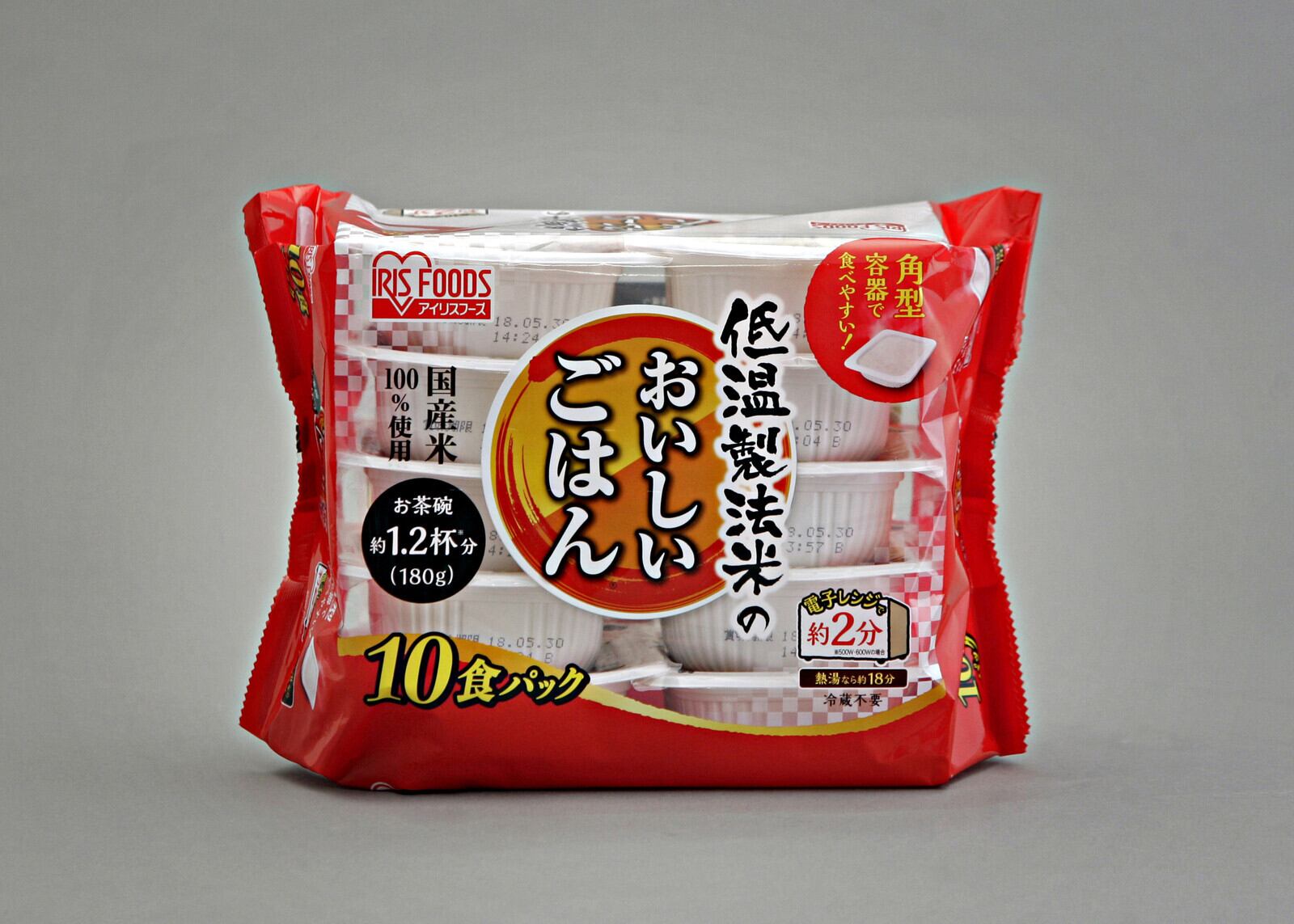 Tienda　4個セット　国産米100％　低温製法米のおいしいごはん　計40個】180g×10P　despacio