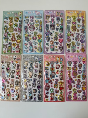 サンリオ ぷくキラチャームステッカー クラックス正規品