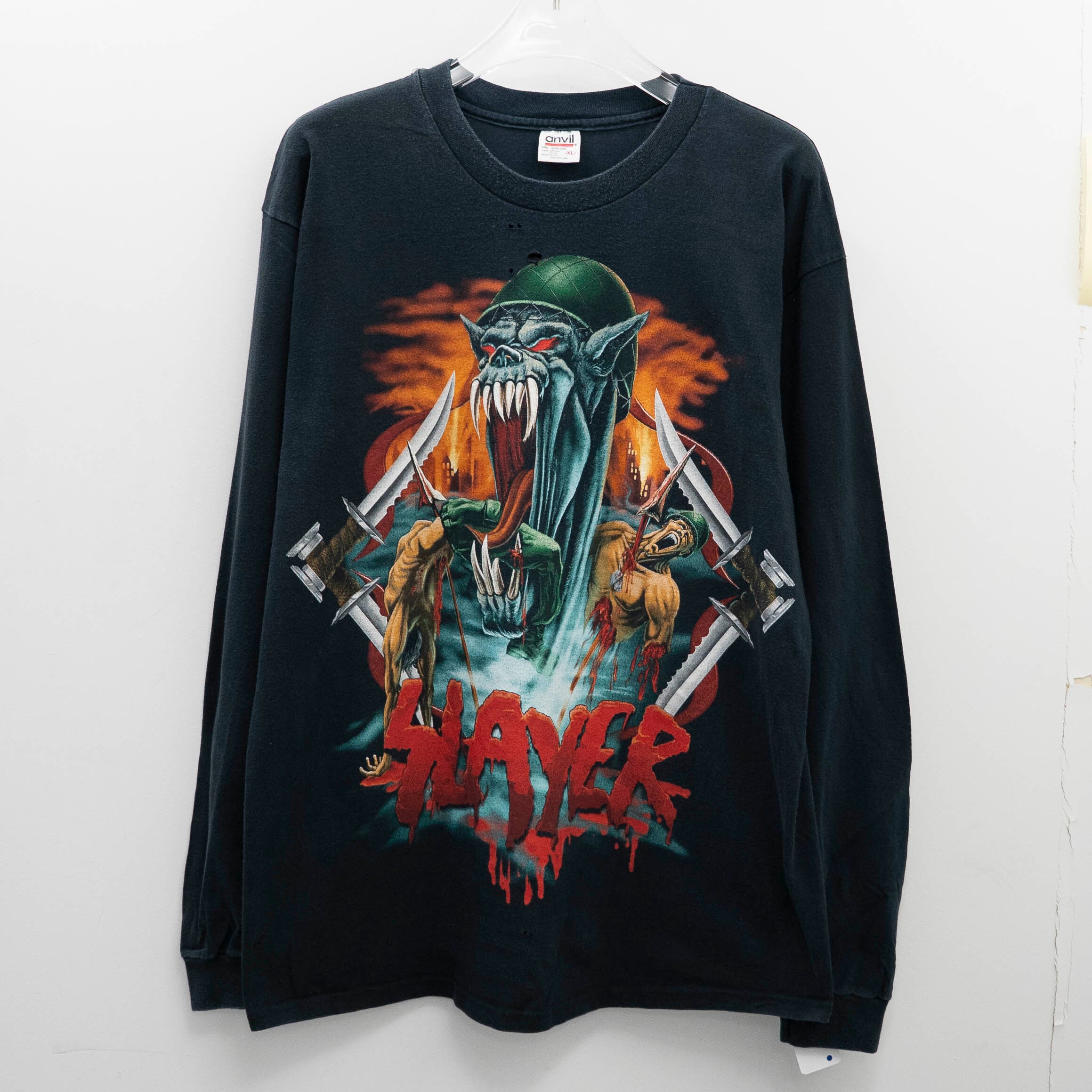 Slayer " No Blood No Glory " Anvil XL【E8-67】
