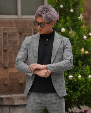 BELINDA ORIGINAL CHECK JACKET【BB25027】