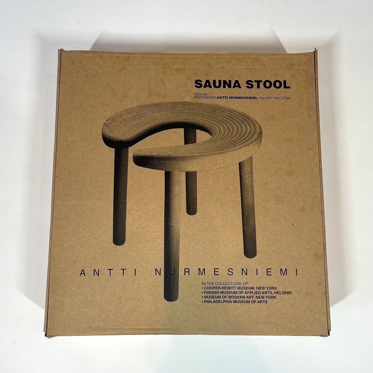 アンティヌルメスニエミ　サウナスツール　オリジナル　北欧 Sauna Stool by Antti Nurmesniemi | KOHSEKI