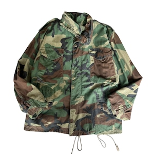 【古着】M-65 Woodland Camouflage Field Jacket