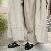 tyrolean linen skirt ivory