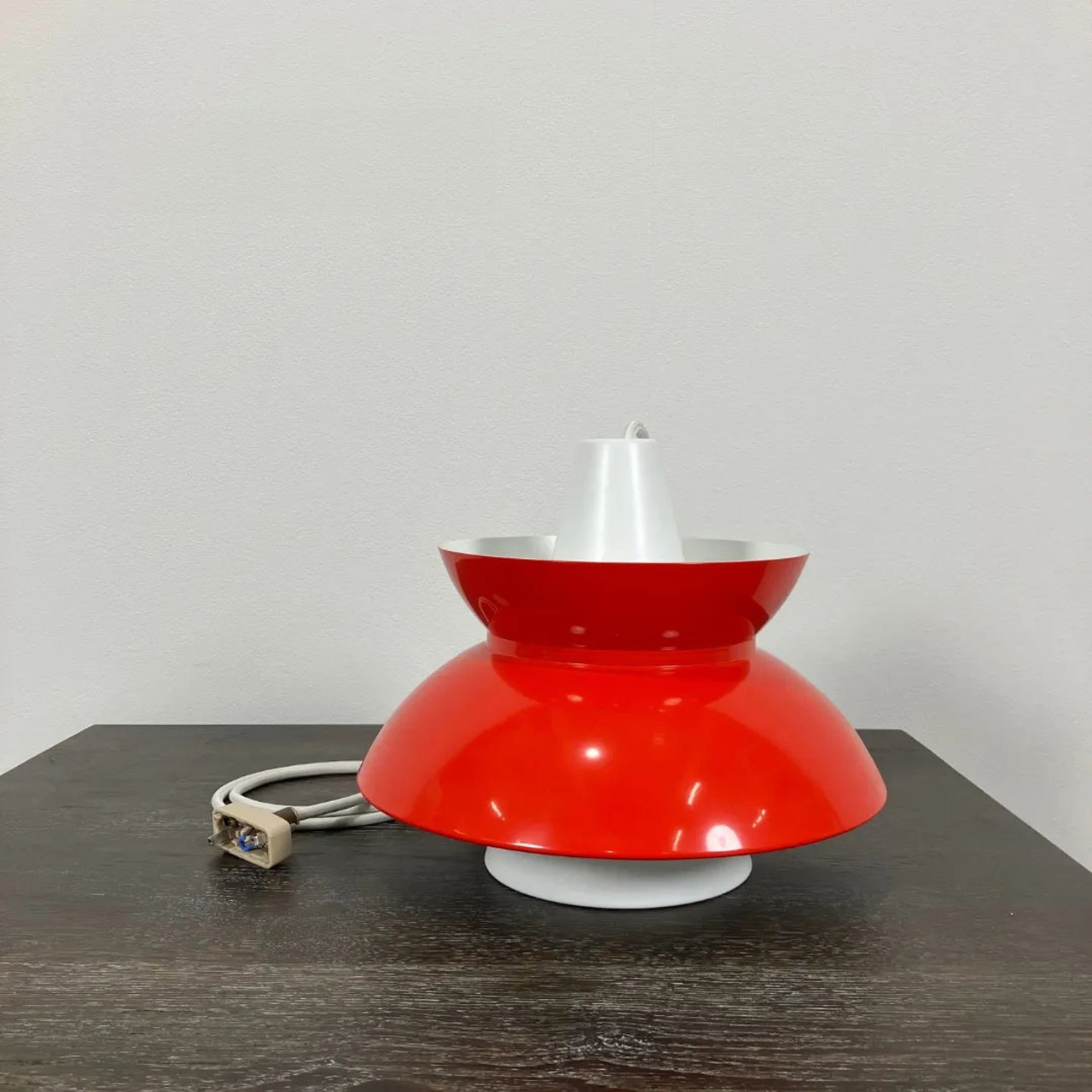 Louis Poulsen Doo-Wop ルイスポールセン ドゥー・ワップ ペンダントライト レッド【中古】【160サイズ】