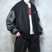 leather switching design award jacket