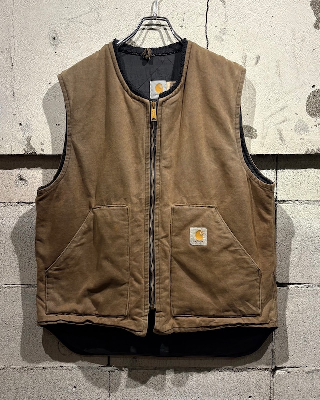 【Caka otto】“Carhartt” “Star Tag”Cut Off Custom Vintage Arctic Duck Vest