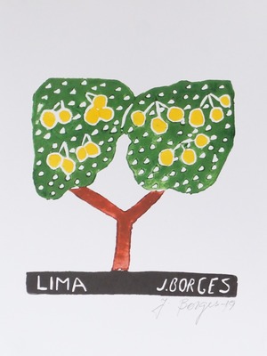 J.BORGES ジョタ・ボルジェス 木版画S　【LIMA】