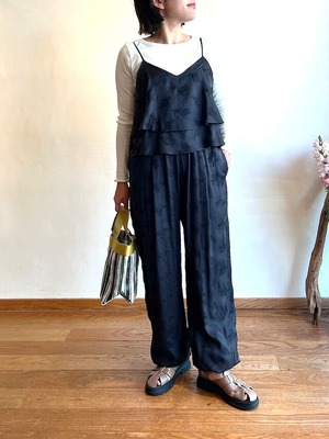 【NEW】TICCA / キュプラローズエンブロイダリーパンツ